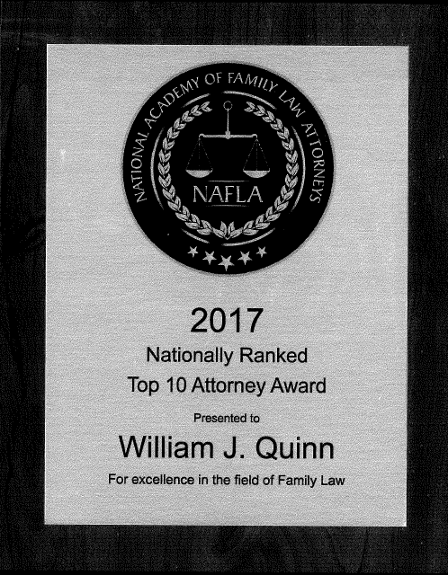 2017 NAFLA Award Presented to William J. Quinn